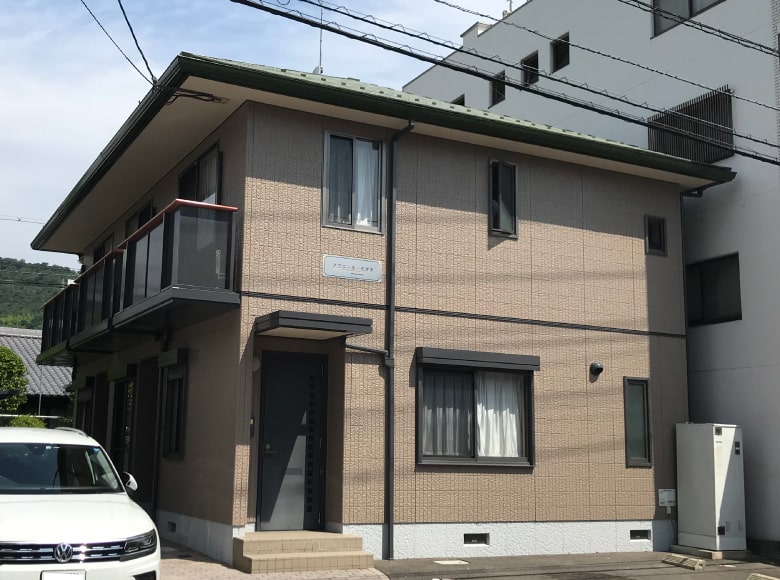 広島市アパート外壁塗り替えアフター