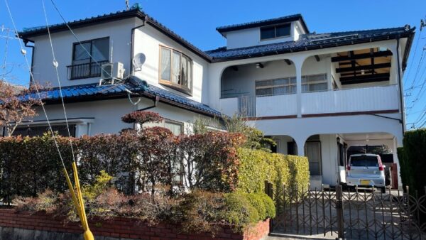 下松市の外壁塗装工事、築30年事例をご紹介します。